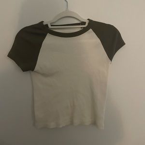 colorblock brandy melville tshirt